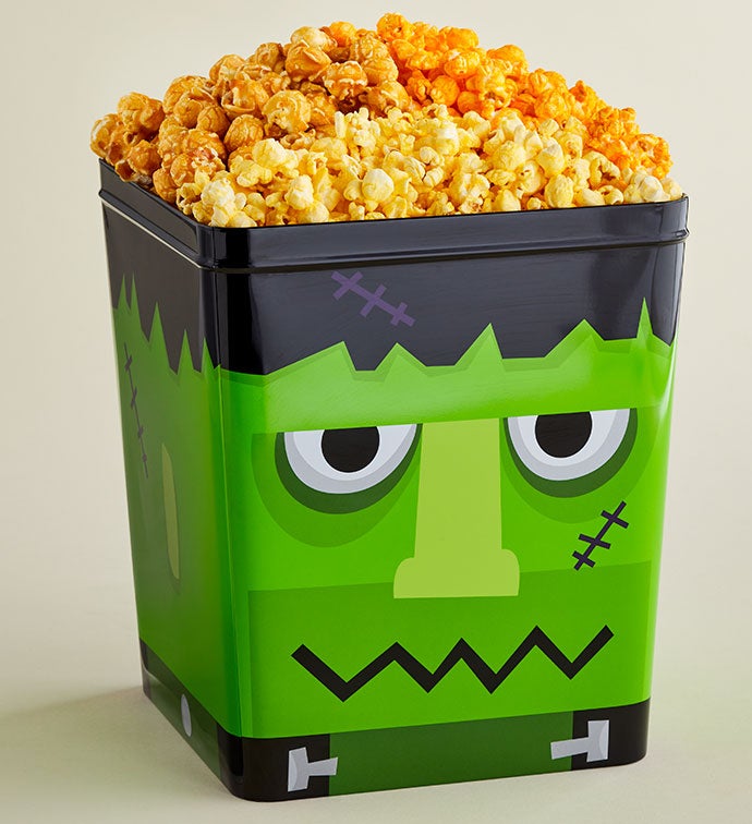 3 Gallon Frankenstein 3 Flavor Popcorn Tin
